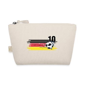 Footballer plays football Fan culture Football stadium - Organic Pouch - nature - Front