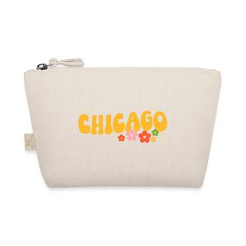 Chicago 70s Hippie - Organic Pouch - nature - Front
