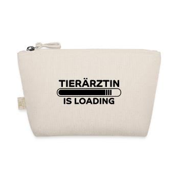 Tierärztin Spruch Job Lustiges Tierärztin Geschenk - Bio-Täschchen - Natur - Vorne