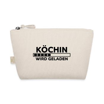 Köchin Spruch Kochen Job Lustiges Köchin Geschenk - Bio-Täschchen - Natur - Vorne
