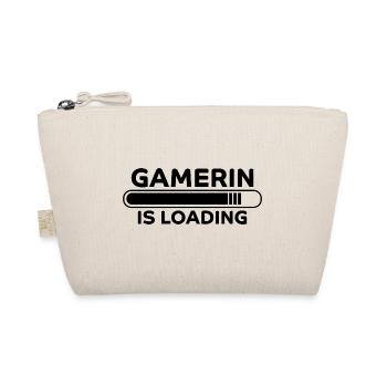 Gamerin Spruch Videospiel Sprüche Gamerin Geschenk - Bio-Täschchen - Natur - Vorne