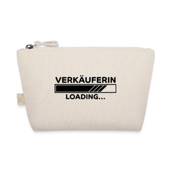 Verkäuferin Spruch Lustiges Verkäuferin Geschenk - Bio-Täschchen - Natur - Vorne
