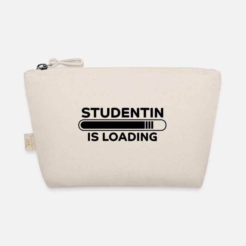Studentin Spruch Universität Studentin Geschenk - Bio-Täschchen - Natur