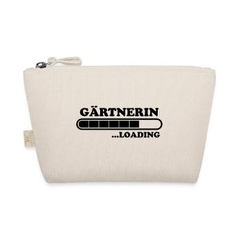 Gärtnerin Spruch Blume Lustiges Gärtnerin Geschenk - Bio-Täschchen - Natur - Vorne