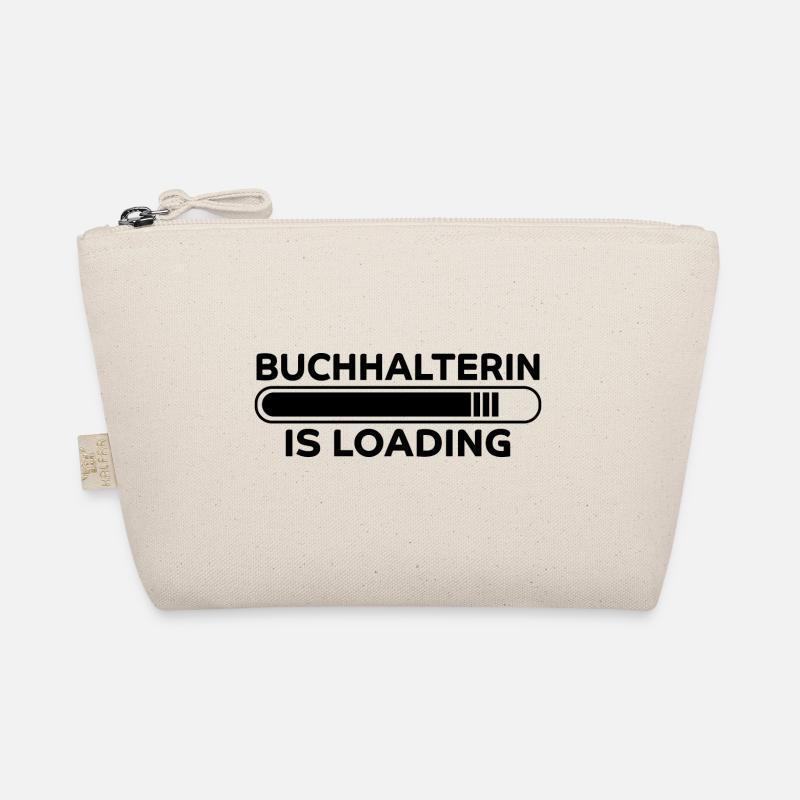 Buchhalterin Spruch Lustiges Buchhalterin Geschenk - Bio-Täschchen - Natur