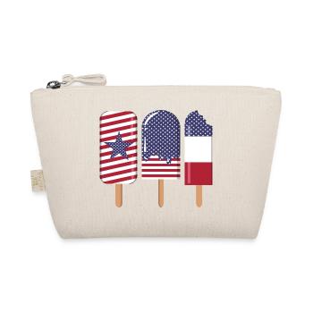 4. Juli USA - Bio-Täschchen - Natur - Vorne
