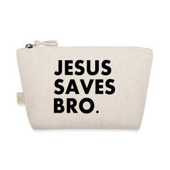 Jesus saves bro - Trousse biologique - nature - Devant