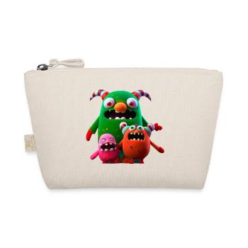 Famille de monstres colorés de Noël - Trousse biologique - nature - Devant