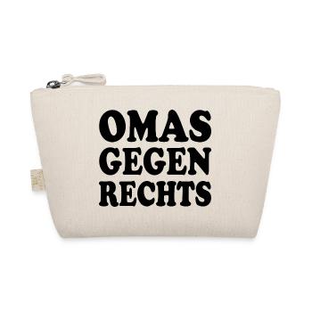 Omas gegen rechts - Bio-Täschchen - Natur - Vorne