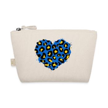 UKRAINE "Ukrainian leopard love" slava ukraini - Organic Pouch - nature - Front