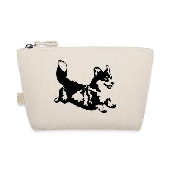 Corgi - Organic Pouch - nature - Front