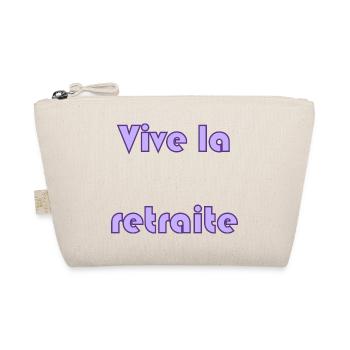 RETIREMENT. RETIREMENT. RETIRED. RETIREMENT - Organic Pouch - nature - Front