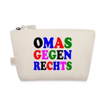 Omas gegen rechts - Bio-Täschchen - Natur - Vorne