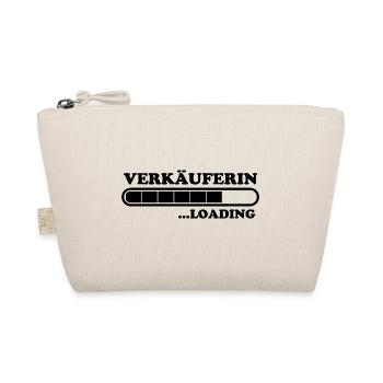 Verkäuferin Spruch Lustiges Verkäuferin Geschenk - Bio-Täschchen - Natur - Vorne