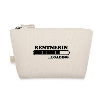 Rentnerin Spruch Ruhestand Oma Rentnerin Geschenk - Bio-Täschchen - Natur - Vorne