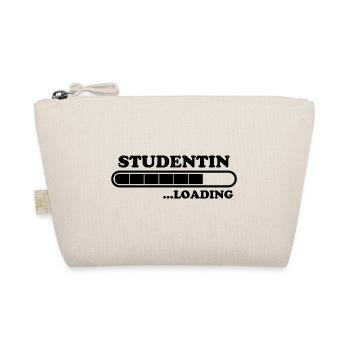 Studentin Spruch Universität Studentin Geschenk - Bio-Täschchen - Natur - Vorne