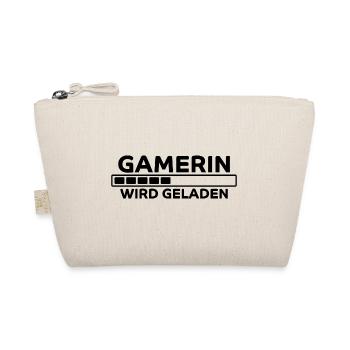 Gamerin Spruch Videospiel Sprüche Gamerin Geschenk - Bio-Täschchen - Natur - Vorne