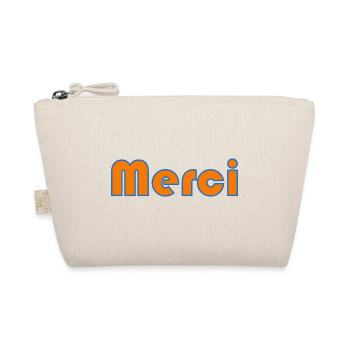MERCI. THANKS. THANK YOU. ANNIVERSAIRE. NAISSANCE. - Trousse biologique - nature - Devant