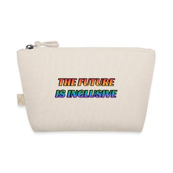 The Future Is Inclusive - Organic Pouch - nature - Front