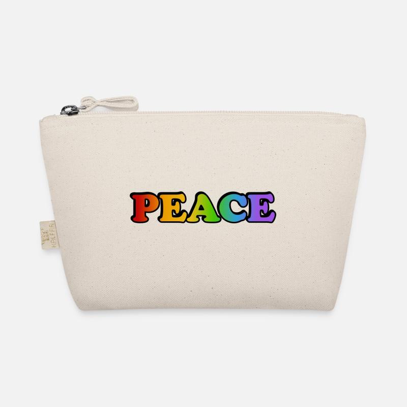 Friedens-Regenbogen Bio-Täschchen