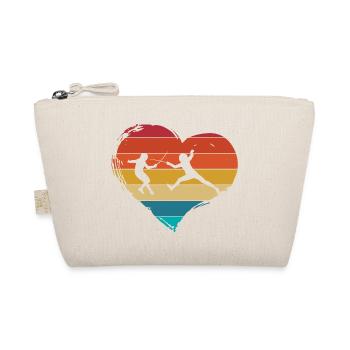 Fencing Retro - Organic Pouch - nature - Front