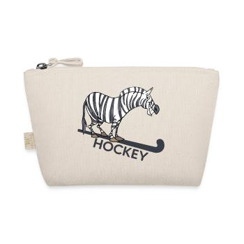 Hockey Field Hockey Hockey Player Hockey Camp - Organic Pouch - nature - Front