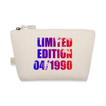 35. Geburtstag Limited Edition 04/1990 - Bio-Täschchen - Natur - Vorne