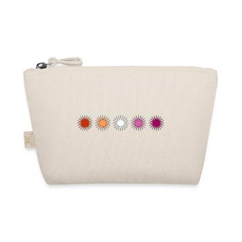 Subtle Lesbian Pride - Organic Pouch - nature - Front
