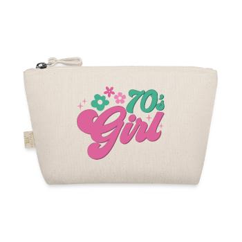 70s Girl 70s Girl Hippie - Organic Pouch - nature - Front
