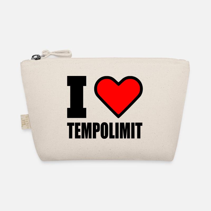 I love tempolimit Bio-Täschchen
