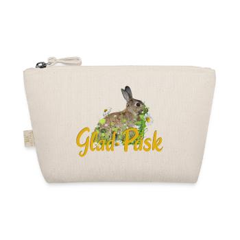 glad pask Frohe Ostern - Bio-Täschchen - Natur - Vorne