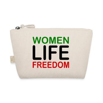 Women life freedom - Organic Pouch - nature - Front