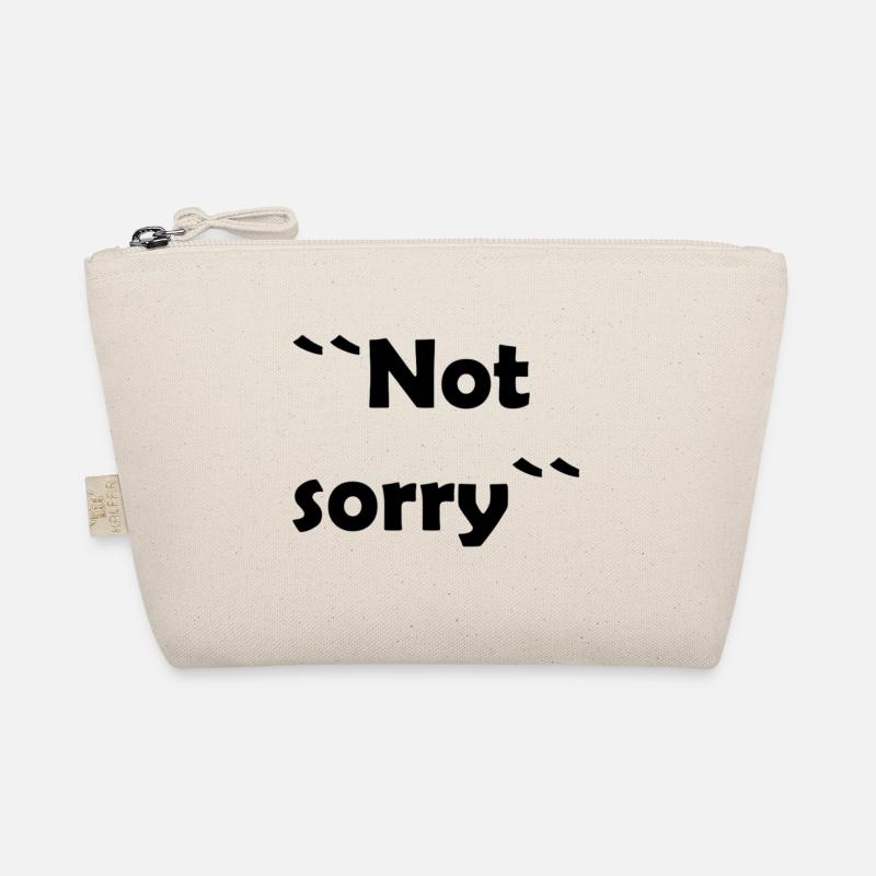 not sorry Bio-Täschchen