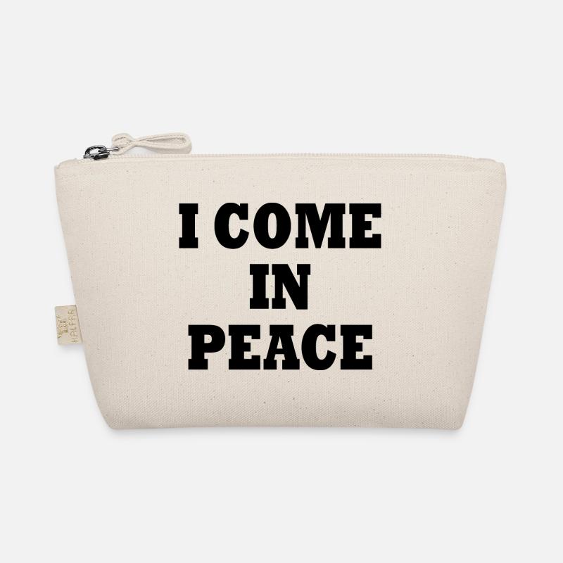 i come in peace Bio-Täschchen