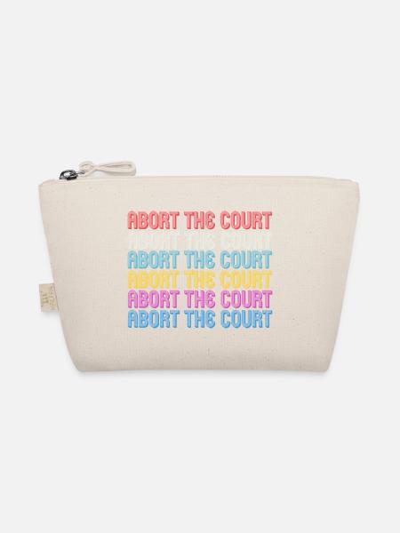 Abort the Court - Bio-Täschchen - Natur - Vorne