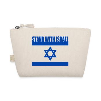 Stand with israel - Bio-Täschchen - Natur - Vorne
