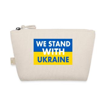 We stand with ukraine - Bio-Täschchen - Natur - Vorne