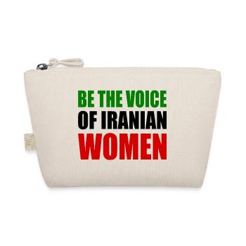 Be the voice of iranian women - Trousse biologique - nature - Devant