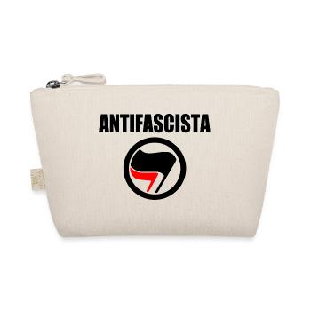 antifascista - Bio-Täschchen - Natur - Vorne