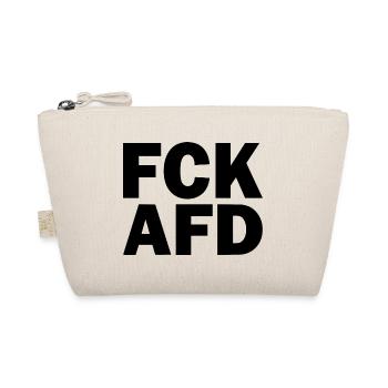 Fck afd - Bio-Täschchen - Natur - Vorne