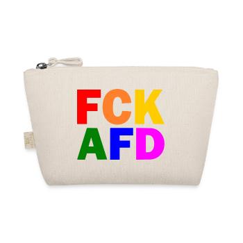 Fck afd - Bio-Täschchen - Natur - Vorne