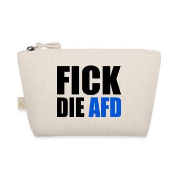 Fick die afd - Bio-Täschchen - Natur - Vorne