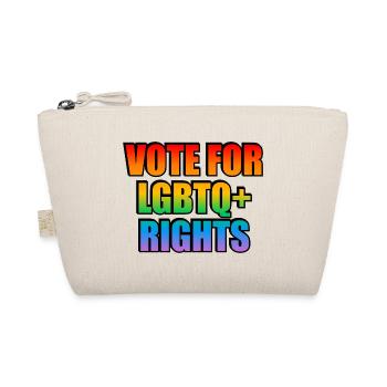 Wählt für die Rechte von Homosexuellen - Bio-Täschchen - Natur - Vorne