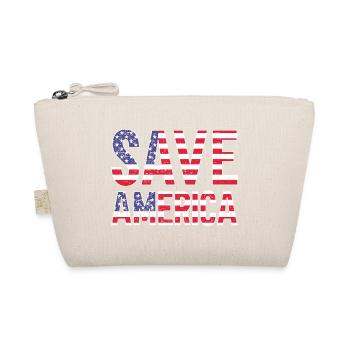 Save America - Bio-Täschchen - Natur - Vorne