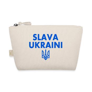 Slava ukraini Ukraina - Organic Pouch - nature - Front