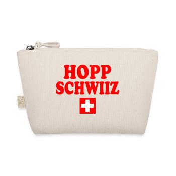 Hopp schwiiz - Organic Pouch - nature - Front