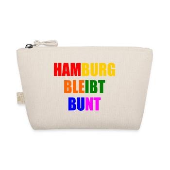 hamburg bleibt bunt - Bio-Täschchen - Natur - Vorne
