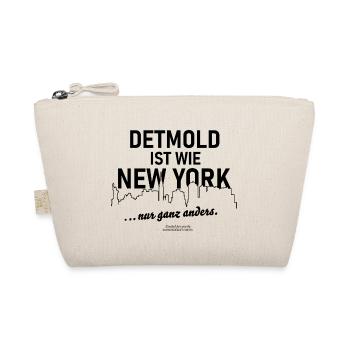 Detmold ist wie New York - Bio-Täschchen - Natur - Vorne