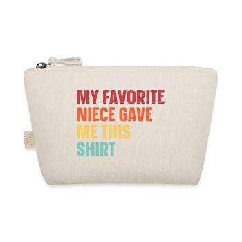 My favorite niece gave me this as a gift - Organic Pouch - nature - Front