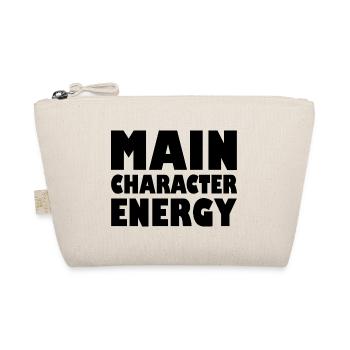 Main character energy - Bio-Täschchen - Natur - Vorne